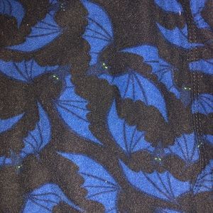 LuLaRoe LEGGINGS OS Halloween Bats One Size